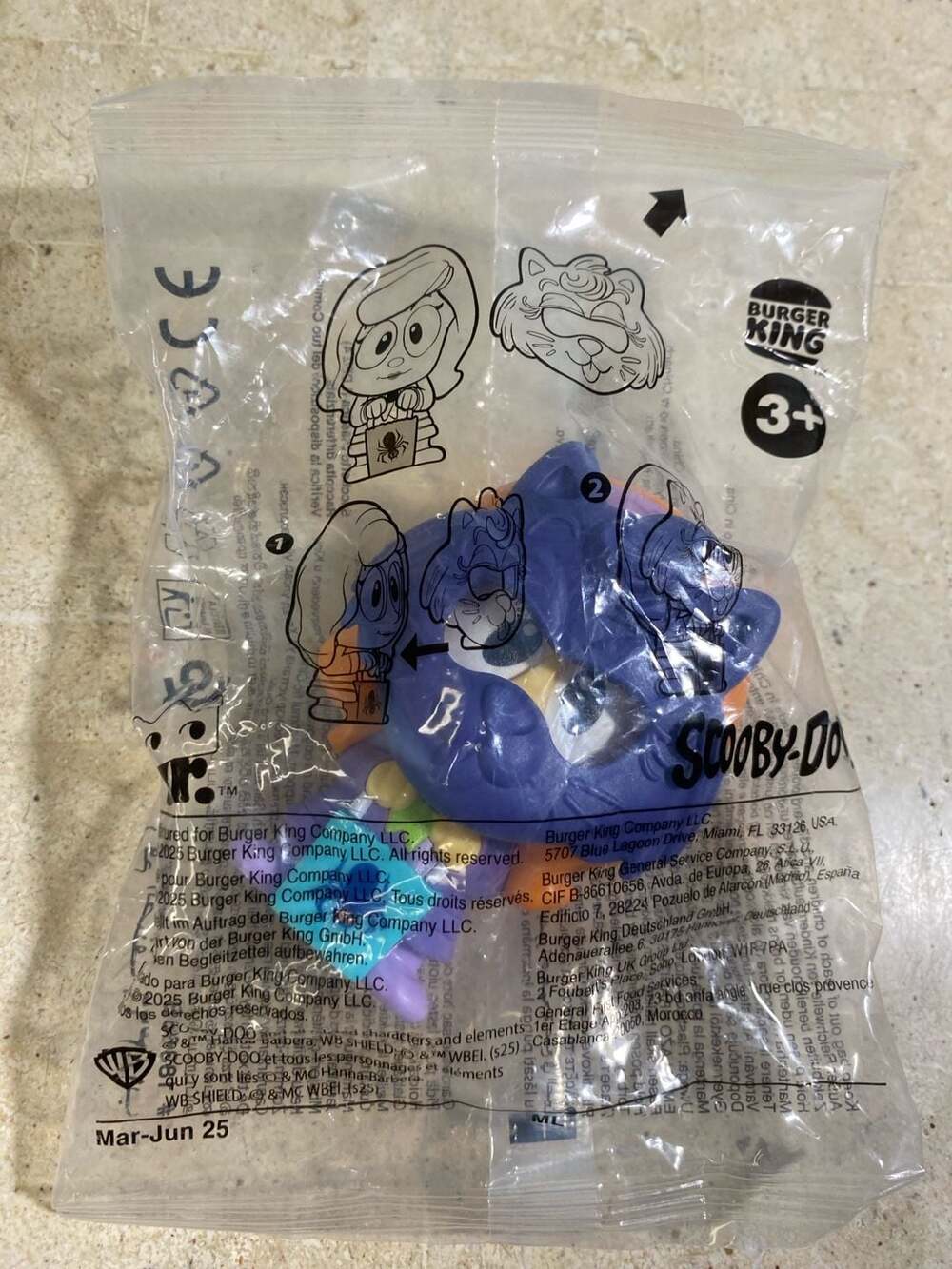 Burger King Scooby-Doo Daphne with Mask Halloween 2025 Kids Meal Toy